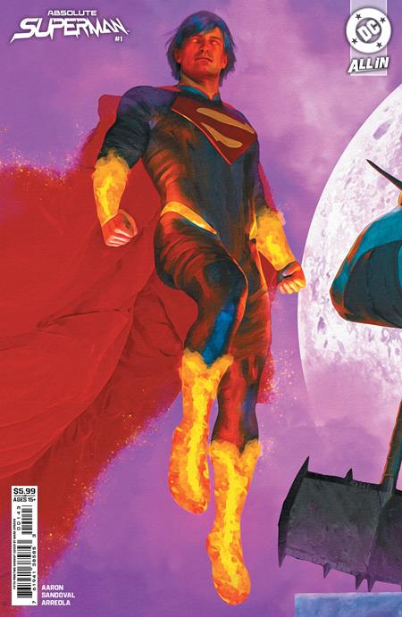 ABSOLUTE SUPERMAN #1 Fifth Printing Cvr B Mark Spears Connecting Card Stock Var