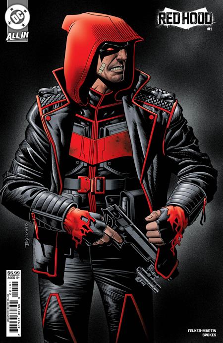 RED HOOD #1 CVR D BRIAN BOLLAND CARD STOCK VAR (MR) (FOC Date: 2025-08-18)