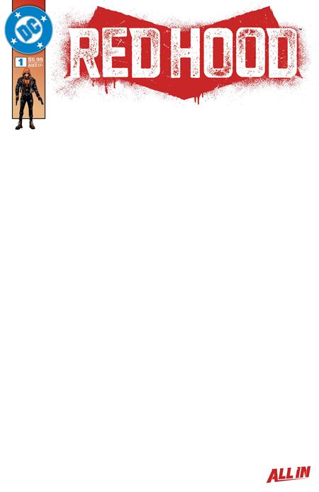 RED HOOD #1 CVR G BLANK CARD STOCK VAR (MR) (FOC Date: 2025-08-18)