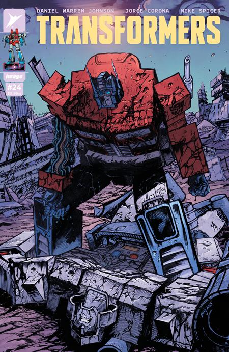 TRANSFORMERS #24 CVR A DANIEL WARREN JOHNSON & MIKE SPICER (FOC Date: 2025-08-18)