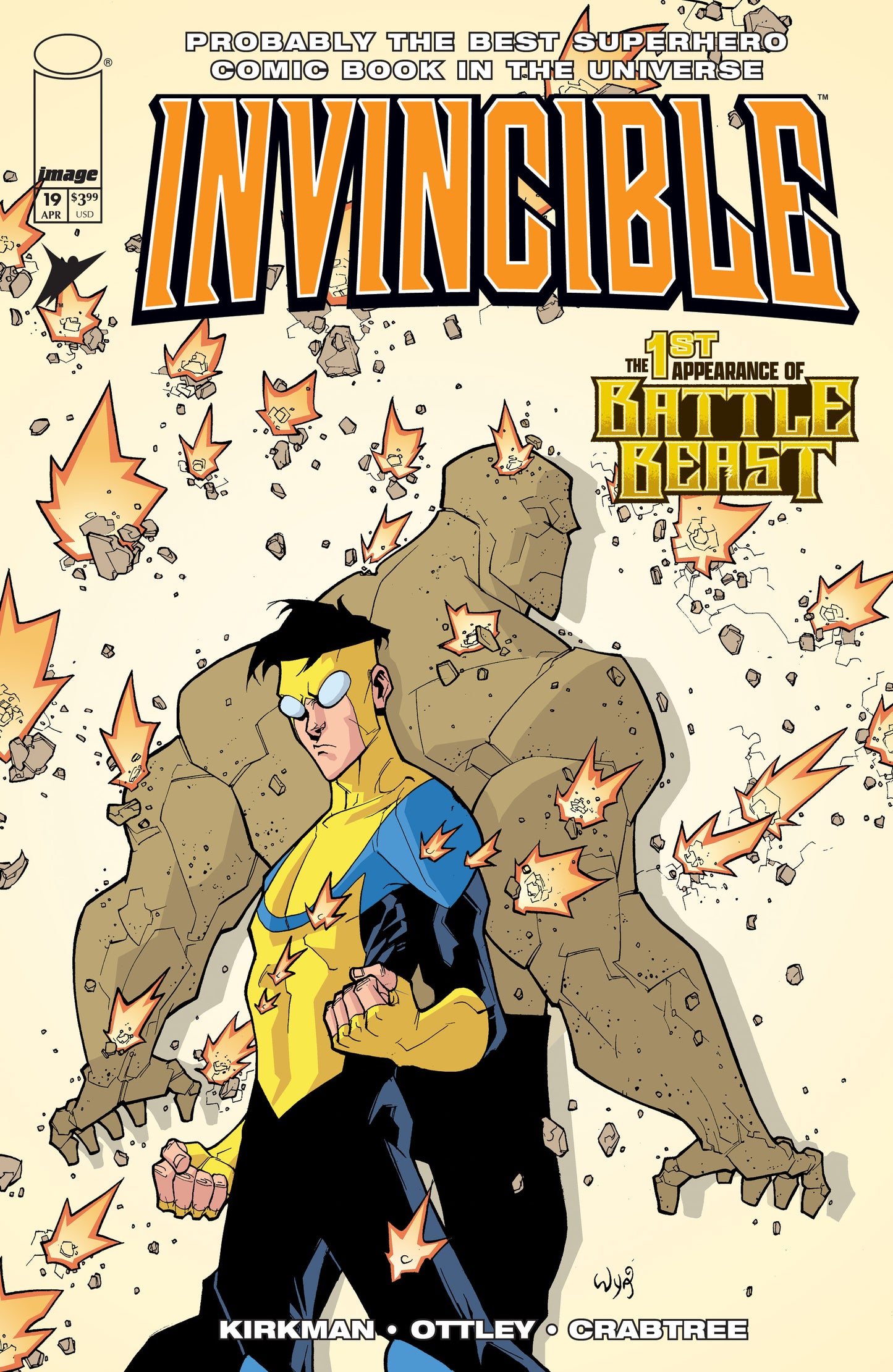 Invincible Universe: Battle Beast #1 Blind Bag Chase - Invincible #19 Foil Reprint -NM