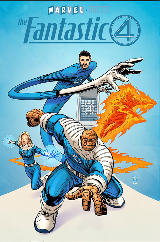 Marvel - Fantastic Four: First Steps #1 Cover A-C + SDCC 2025 Topps Exclusive (NM)