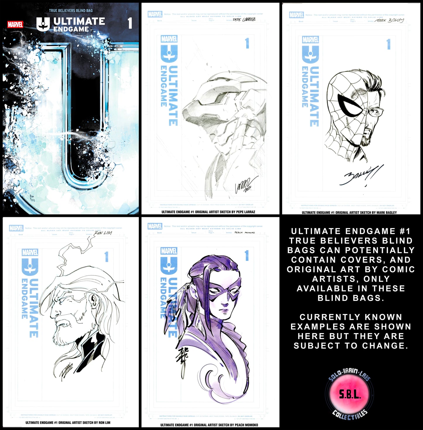 ULTIMATE ENDGAME #1 TRUE BELIEVERS BLIND BAG (FOC Date: 2025-10-20)