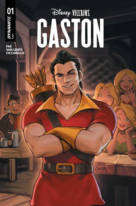 DISNEY VILLAINS GASTON #1 CVR A LEIRIX LI [FOC Date: 2026-02-09]