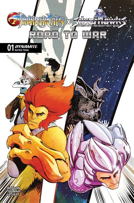 THUNDERCATS X SILVERHAWKS ROAD TO WAR (ONE SHOT) CVR A SEBASTIAN PIRIZ [FOC Date: 2026-02-16]