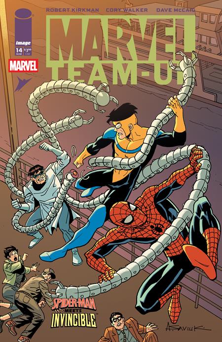 MARVEL TEAMUP #14 FACSIMILE EDITION CVR F ALEX SAVIUK & DAVE MCCAIG VAR [FOC Date: 2026-02-09]