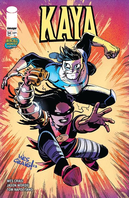 KAYA #34 CVR C WES CRAIG INVINCIBLE TEAM UP VAR [FOC Date: 2026-02-23]