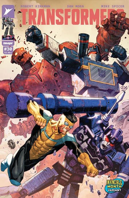 TRANSFORMERS #30 CVR F JOSH CASSARA INVINCIBLE TEAM UP VAR [FOC Date: 2026-02-16]
