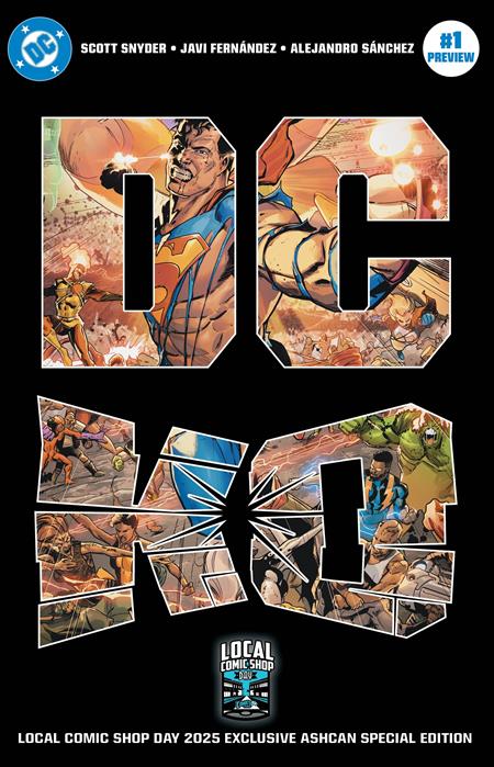 DC K.O. ASHCAN #1 2025 LCSD EXCLUSIVE CVR A JAVI FERNANDEZ (Expected In-Store Date: 2025-09-27)