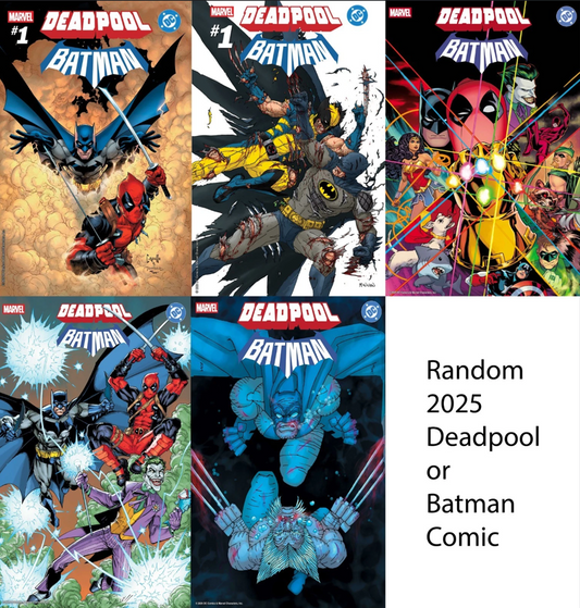 Marvel/DC: Deadpool/Batman #1 - 6 Comics - CVR A, 1:25, 1:50, FOIL, HOMAGE - NM