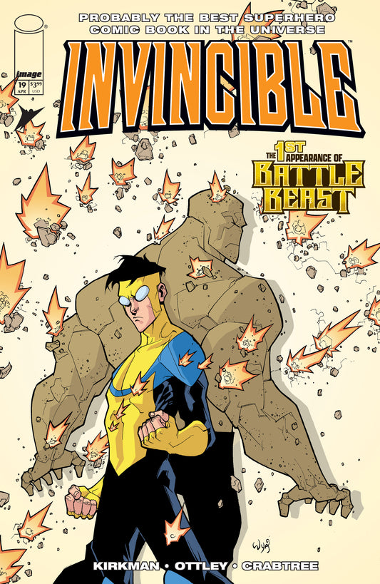 Invincible Universe: Battle Beast #1 Blind Bag Chase - Invincible #19 Foil Reprint -NM