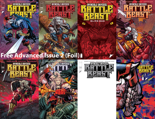 INVINCIBLE UNIVERSE: Battle Beast #1: CVR A-J (8x)