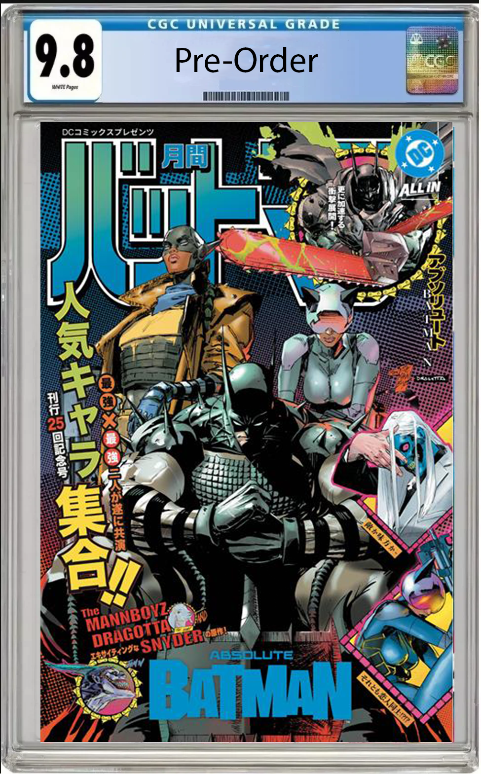 CGC 9.8 - ABSOLUTE BATMAN #25 CVR L CLAY MANN FOIL VAR [FOC Date - 2026-09-28]