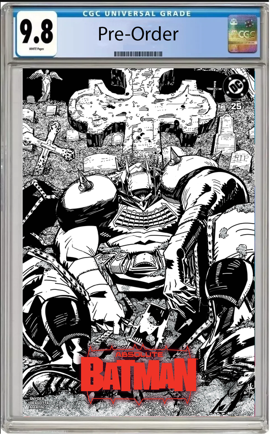 CGC 9.8 - ABSOLUTE BATMAN #25 EXCLUSIVE FOIL -DAMION SCOTT - [PREORDER]
