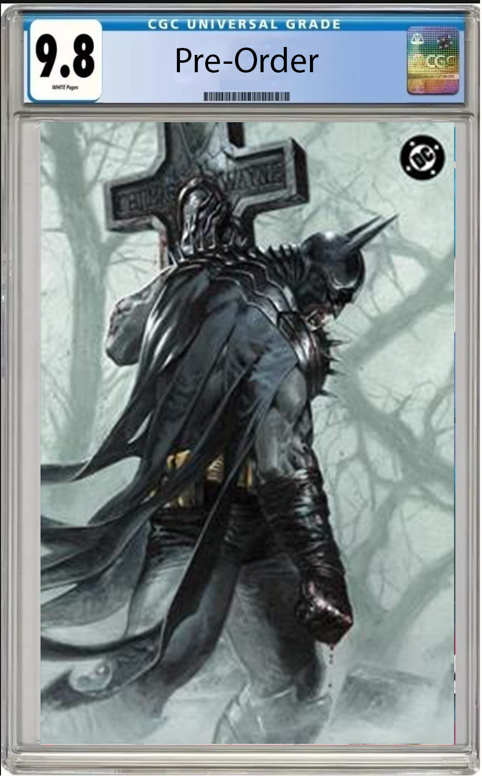 CGC 9.8 - ABSOLUTE BATMAN #25 CVR G GABRIELE DELL OTTO DC SHOWCASE WRAPAROUND FOIL VAR [FOC Date - 2026-09-28]