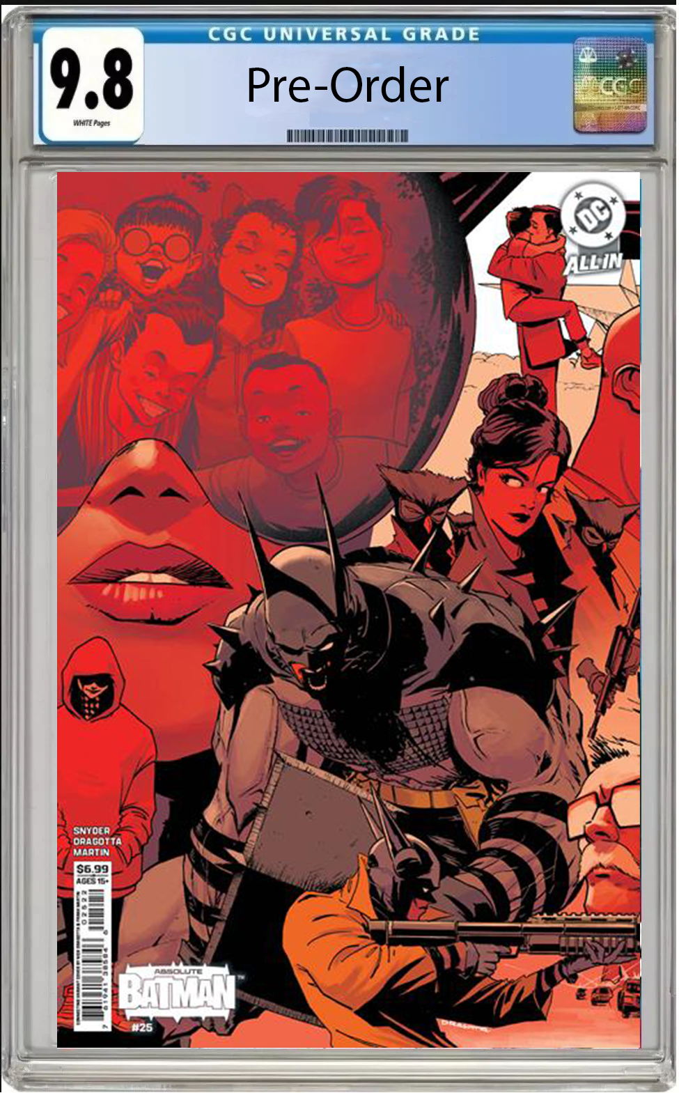 CGC 9.8 - ABSOLUTE BATMAN #25 NICK DRAGOTTA GATEFOLD TRIPTYCH [FOC Date - 2026-09-28]
