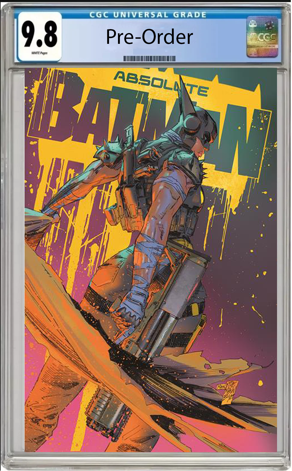 CGC 9.8 ABSOLUTE BATMAN #24 CVR B CLAY MANN CARD STOCK VAR [FOC Date - 2026-08-31]